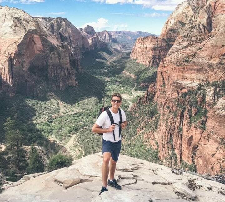 Jack Lyons at Zion National Park